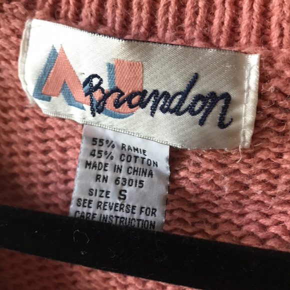 Vintage Patchwork Knit Sweater - Picture 4 of 6